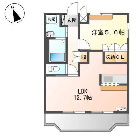 サウスポイント 間取り図画像