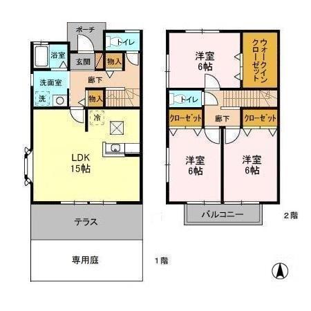 リビングタウン南青山　DEF（E103） 間取り図画像