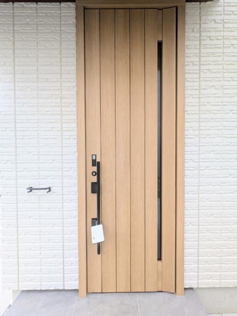 白山戸建 玄関