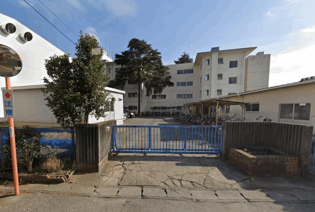 我孫子市立白山中学校：1783m