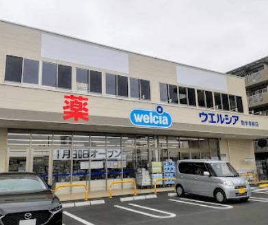 ウエルシア取手青柳店：246m