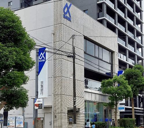 京葉銀行天王台支店：393m