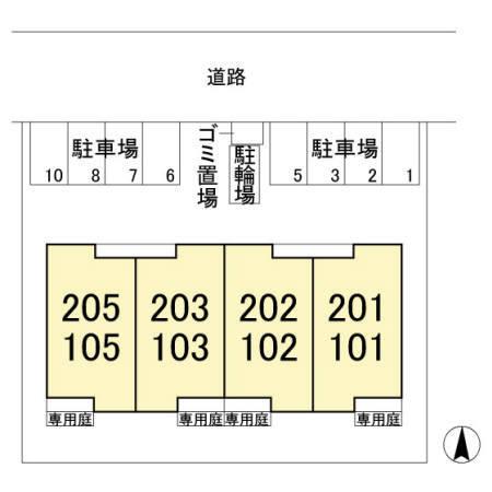 クレールフラッツ天王台（102） エントランス