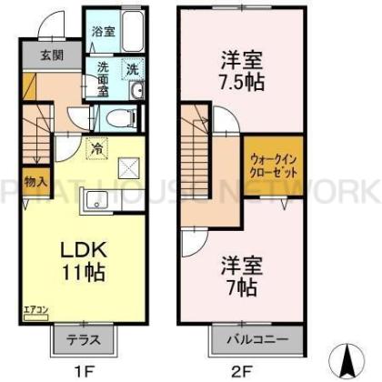  間取り図写真