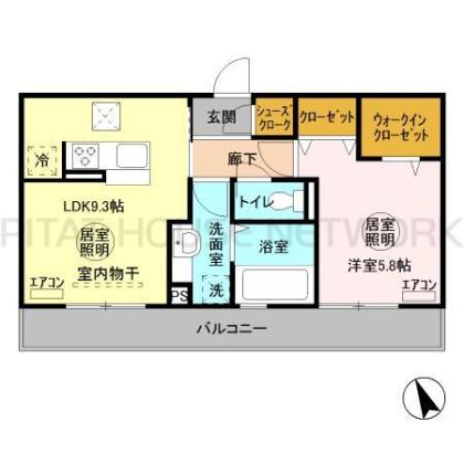  間取り図写真