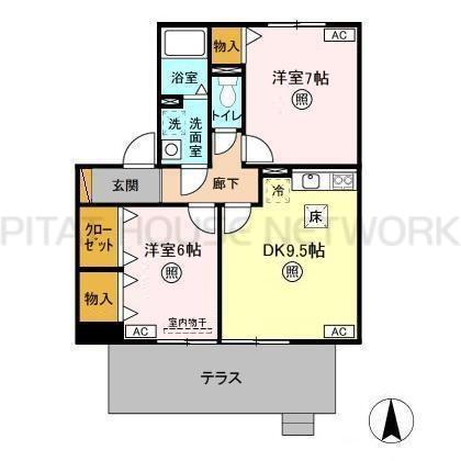  間取り図写真