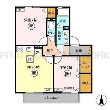  間取り図写真