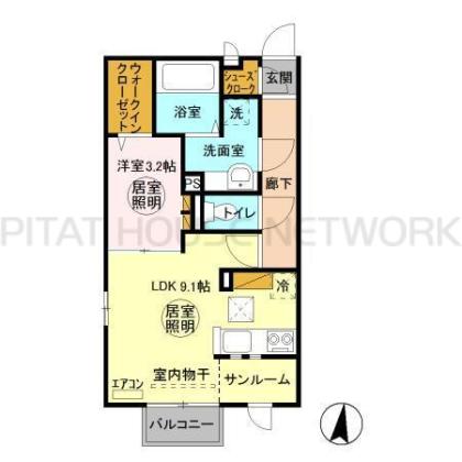  間取り図写真