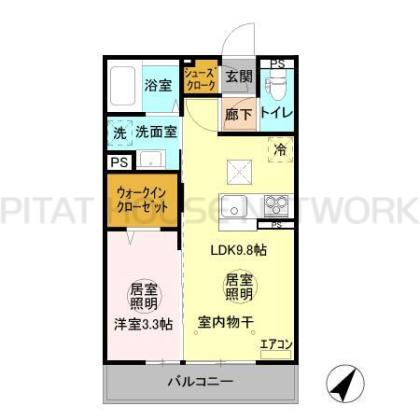  間取り図写真