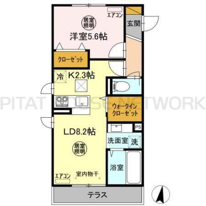 間取り図写真