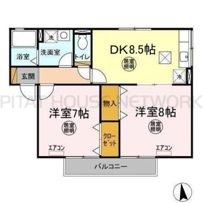  間取り図写真