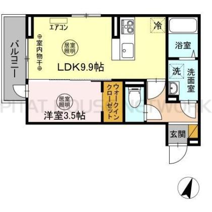  間取り図写真