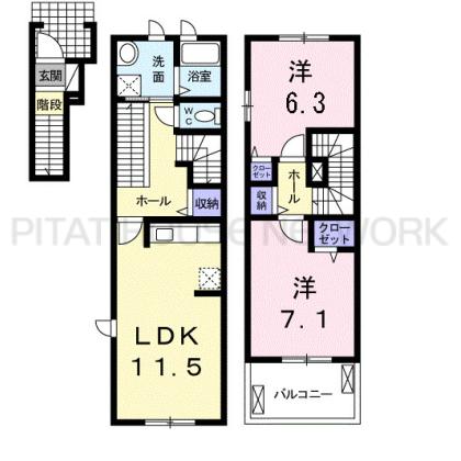  間取り図写真