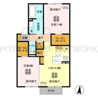  間取り図写真