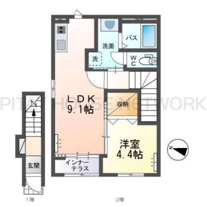  間取り図写真