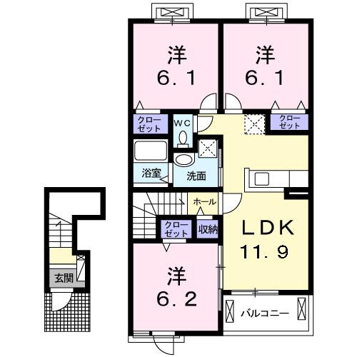  間取り図写真
