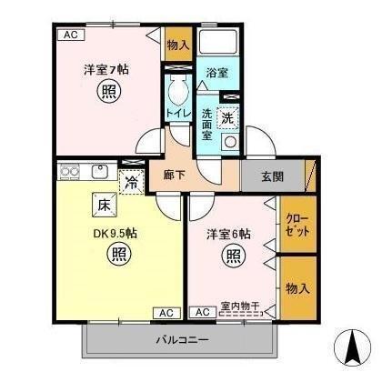  間取り図写真