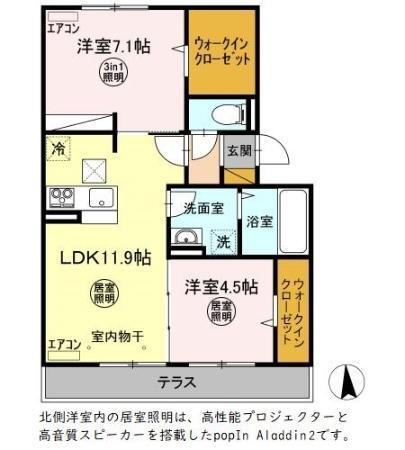  間取り図写真