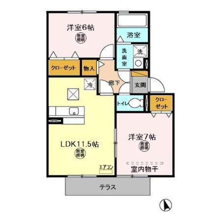  間取り図写真