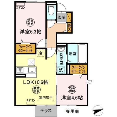  間取り図写真
