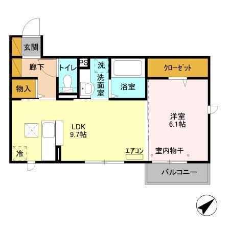 カーサ・エスペランサ（102） 間取り図画像