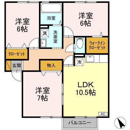 ロイヤルヴィーナス（202） 間取り図画像