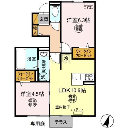  間取り図写真