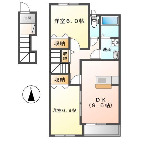  間取り図写真