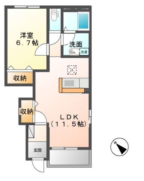 エスタシオン 間取り図画像