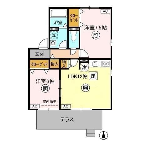  間取り図写真