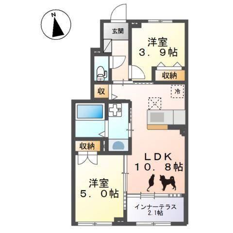  間取り図写真