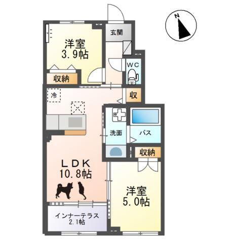  間取り図写真