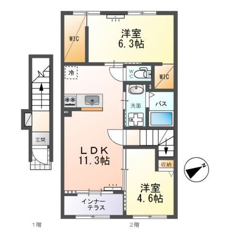 間取り図写真