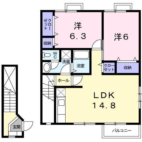  間取り図写真