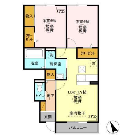  間取り図写真