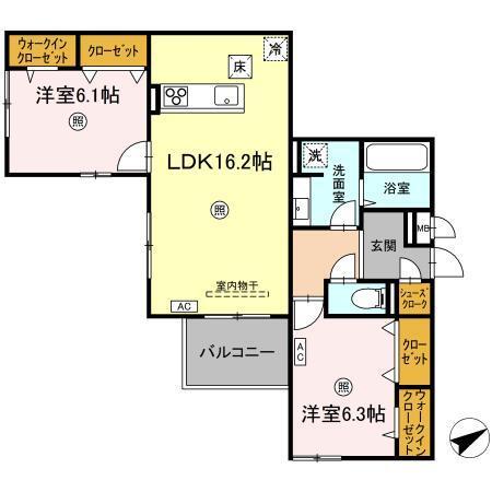  間取り図写真