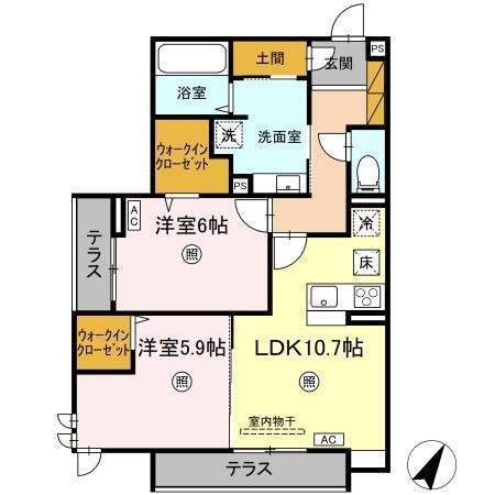  間取り図写真