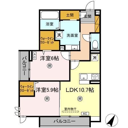  間取り図写真