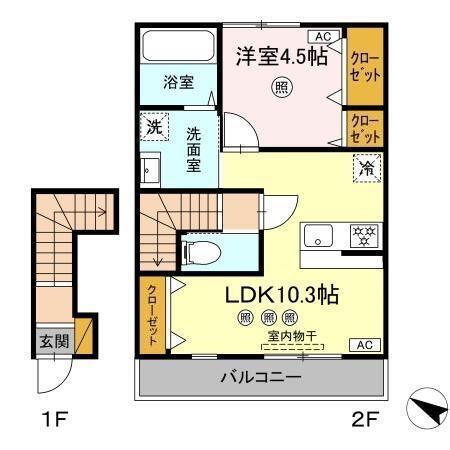  間取り図写真