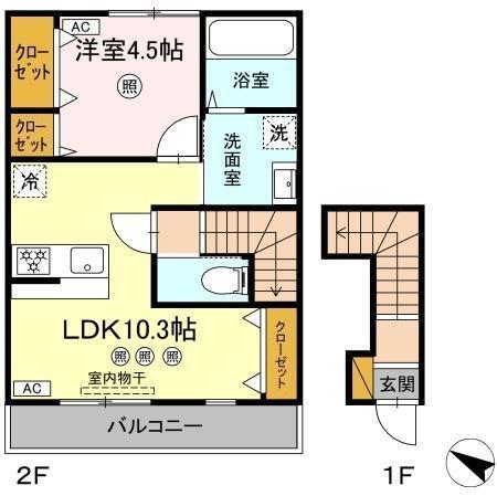  間取り図写真