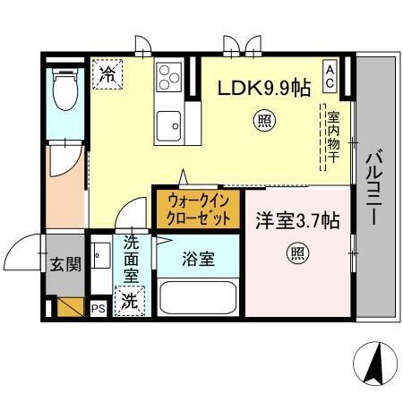  間取り図写真