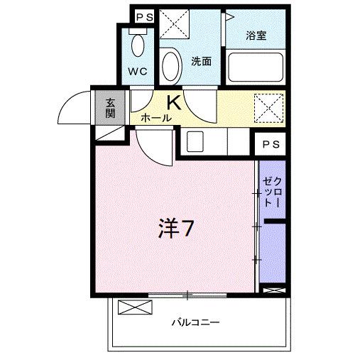 ユーアンドミーレジデンス東赤塚（203） 間取り図画像