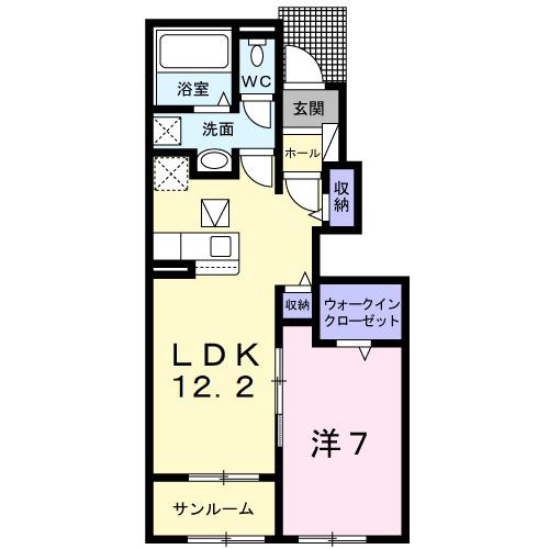 セレスト（103） 間取り図画像