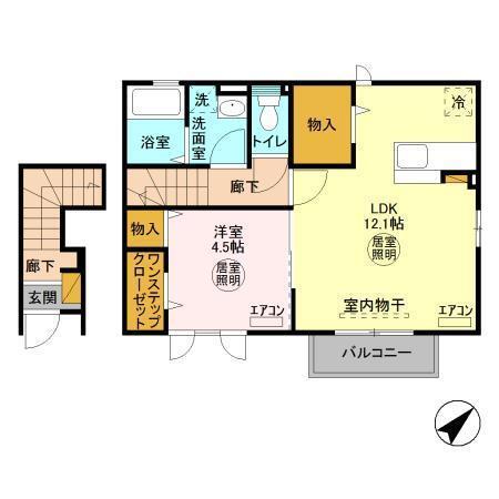  間取り図写真