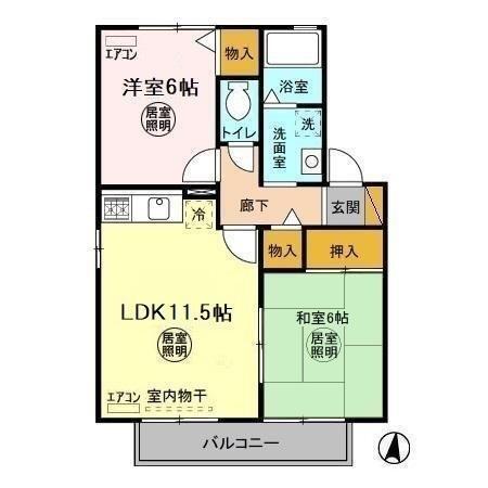  間取り図写真
