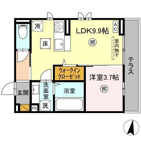  間取り図写真