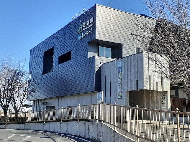 岩間駅：750m