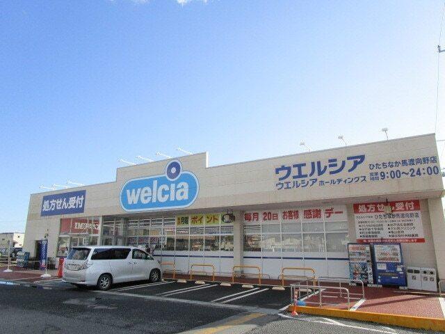 ウエルシア馬渡向野店：800m
