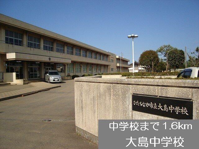 ひたちなか市役所：1950m