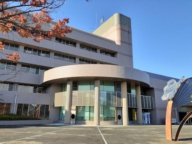 那珂市役所：250m